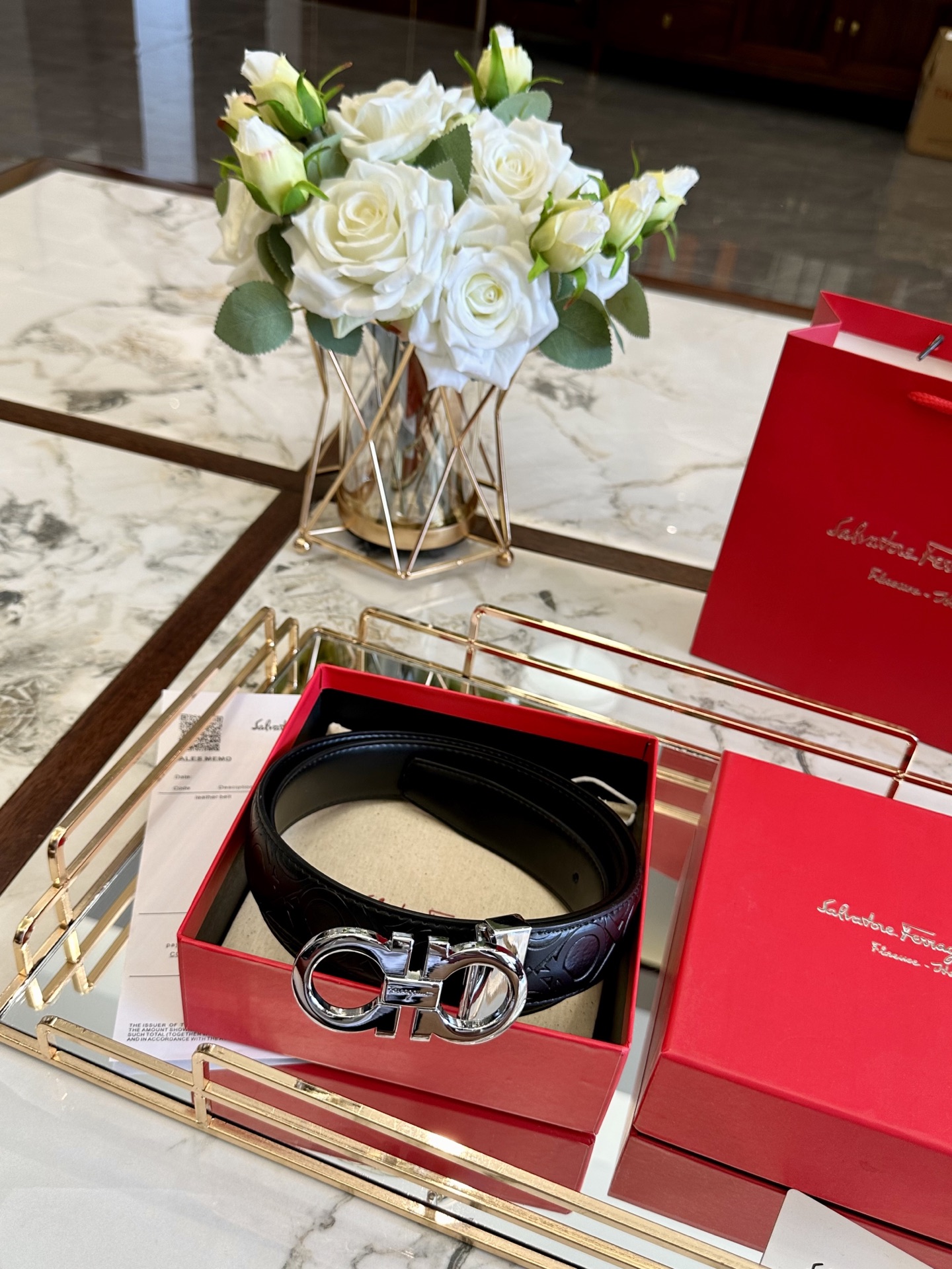 Ferragamo belt model 07